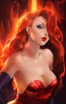  disney jessica_rabbit red_hair sakimichan solo tagme who_framed_roger_rabbit  rating:questionable score:14 user:lizard