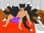  @emperor_luzifer abs animal_ears ass black_hair claws emperor_luzifer fox fox_ears fox_tail foxboy furry muscle muscular_male naruto purple_eyes solo_male solo_man whisker_markings whisker_marks whiskers wicked_the_fox wicked_vi_trinity  rating:explicit score:1 user:emperor_luzifer