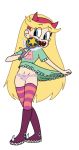 1girl blonde bow_panties disney panties pink_panties simple_background skirt smile star_butterfly star_vs_the_forces_of_evil teen transparent_background underwear wand rating:Questionable score:14 user:Astroboy84