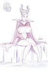  azrael_(artist) big_breasts breasts disney maleficent sleeping_beauty witch  rating:questionable score:10 user:mmay