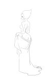 ass breasts monochrome nude pearl shanko_(artist) steven_universe white_background rating:Questionable score:14 user:scc94