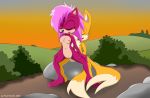 1girl miles_"tails"_prower nude sega sonia_the_hedgehog sonic_(series) sonic_underground rating:Explicit score:5 user:Christianmar762