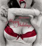 bra dildo happy_holidays holiday lick lipstick vincentcc rating:explicit score:4 user:vforvengeance