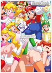 bbmbbf bowser comic cowgirl_position doggy_position from_behind huge_breasts luigi mario mario_(series) nintendo palcomix palcomix*vip princess_daisy princess_peach rosalina sex super_mario_bros. toad_(mario) topless_(female) vaginal when_the_bros_are_away yoshi rating:Explicit score:17 user:Heatwave-the-cat