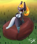  angry big_breasts breasts midna nintendo the_legend_of_zelda tiger1001 twilight_princess  rating:questionable score:4 user:shadowking11