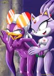 2girls bbmbbf blaze_the_cat furry mobius_unleashed multiple_girls palcomix sega sonic_(series) sonic_the_hedgehog_(series) tagme wave_the_swallow yuri rating:Explicit score:31 user:Heatwave-the-cat