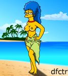 big_breasts breasts legs marge_simpson skirt the_simpsons yellow_skin rating:Explicit score:8 user:theclit