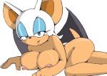 1girl anthro apostle_(artist) bat big_breasts blue_eyes breasts eyeshadow female female_only furry large_breasts looking_at_viewer makeup mammal nipples nude rouge_the_bat seductive sega sonic sonic_(series) wings rating:Questionable score:11 user:Furry_Love