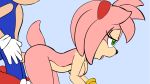 1girl 2017 ahegao all_fours ambiguous_penetration amy_rose anthro ass black_nose breasts clothing cum cum_on_back cum_on_butt cumshot dialogue duo ejaculation english_text female flash footwear from_behind_position furry gif gloves green_eyes hair half-closed_eyes headband hedgehog high_res looking_back looking_pleasured male male/female mammal nipples no_sound nude open_mouth orgasm penetration penis pink_hair pull_out sega sex short_hair sonamy sonic_(series) sonic_the_hedgehog sonic_the_hedgehog_(series) text the_other_half tongue tongue_out video_games rating:Explicit score:31 user:Furry_Love
