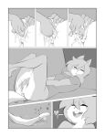 breasts comic cosmicminerals dripping fingering furry masturbation newspaper nipples pussy scarlet_(sequential_art) sequential_art squirting rating:Questionable score:7 user:unknowmoney23