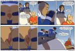 1girl 2boys aang anilingus anus appa ass avatar:_the_last_airbender between_the_scenes big_ass big_breasts bottomless breasts brother brother_and_sister clitoris comic cunnilingus incest incognitymous_(artist) katara pussy pussylicking saliva sister sokka speech_bubble spread_anus spread_pussy tease text tongue rating:Explicit score:23 user:ShadowKing11