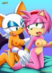 2017 2_girls amy_rose bbmbbf mobius_unleashed multiple_girls nipples palcomix pussy rouge_the_bat sega sonic_(series) sonic_the_hedgehog_(series) rating:Explicit score:33 user:Christianmar762