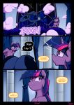 2017 anthro anthrofied artist_name ass breasts comic cutie_mark dialogue english_text equine friendship_is_magic furry futanari high_res horn indoor mammal my_little_pony night_mares_v nipples nude princess_luna purple_eyes purple_nipples slypon text twilight_sparkle winged_unicorn wings rating:Explicit score:7 user:Furry_Love