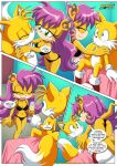 1girl 1male a_prowerful_concert archie_comics bbmbbf comic miles_"tails"_prower mina_mongoose mobius_unleashed palcomix sega sonic_(series) sonic_the_hedgehog_(series) rating:Questionable score:7 user:Christianmar762
