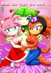 amy_rose bbmbbf cosmo_the_seedrian mobius_unleashed palcomix sega shade_the_echidna sonic_(series) sonic_the_hedgehog_(series) sonic_x when_the_guys_are_away rating:Explicit score:8 user:losttapes219