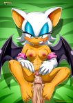 1girl 2017 barefoot bbmbbf blush creampie cum_in_pussy cum_inside cum_on_belly cum_on_breasts cum_on_feet cum_on_soles erect_nipples footjob looking_at_another mobius_unleashed nipples palcomix pussy rouge_the_bat sega soles sonic_(series) sonic_the_hedgehog_(series) toes veins veiny_penis rating:Explicit score:-6 user:Christianmar762