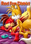 2017 2018 archie_comics bbmbbf comic cover_page fiona_fox miles_"tails"_prower mobius_unleashed palcomix red_fox_district sega sonic_(series) sonic_the_hedgehog_(series) rating:Explicit score:9 user:Christianmar762