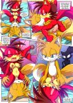 2017 2018 archie_comics bbmbbf blaze_the_cat fiona_fox miles_"tails"_prower mobius_unleashed palcomix red_fox_district sega sonic_(series) sonic_the_hedgehog_(series) rating:Explicit score:-27 user:Christianmar762