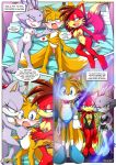 2017 2018 archie_comics bbmbbf blaze_the_cat comic fiona_fox miles_"tails"_prower mobius_unleashed palcomix red_fox_district sega sonic_(series) sonic_the_hedgehog_(series) rating:Explicit score:7 user:Christianmar762