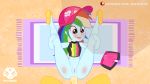1boy 1girl anal anal_penetration animated bottomless equestria_girls friendship_is_magic gif male/female mostly_nude my_little_pony pussy rainbow_dash rainbow_dash_(mlp) sex swimsuit theminus rating:Explicit score:15 user:SaturnaTheGam