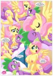 bbmbbf comic equestria_untamed fluttershy fluttershy_(mlp) friendship_is_magic my_little_pony palcomix spike spike_(mlp) the_secret_ingredient_is_fluttershy..._fluttershy! rating:Explicit score:5 user:losttapes219