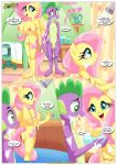 bbmbbf comic equestria_untamed fluttershy fluttershy_(mlp) friendship_is_magic my_little_pony palcomix spike spike_(mlp) the_secret_ingredient_is_fluttershy..._fluttershy! rating:Explicit score:2 user:losttapes219