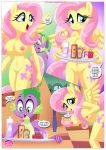 bbmbbf comic equestria_untamed fluttershy fluttershy_(mlp) friendship_is_magic my_little_pony palcomix spike spike_(mlp) the_secret_ingredient_is_fluttershy..._fluttershy! rating:Explicit score:3 user:losttapes219