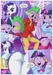 bbmbbf comic equestria_untamed friendship_is_magic furry how_to_discipline_your_dragon my_little_pony palcomix rarity rarity_(mlp) spike spike_(mlp) text twilight_sparkle twilight_sparkle_(mlp) rating:Questionable score:2 user:losttapes219