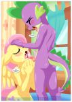 bbmbbf comic equestria_untamed fluttershy fluttershy_(mlp) friendship_is_magic my_little_pony palcomix spike spike_(mlp) the_secret_ingredient_is_fluttershy..._fluttershy! rating:Explicit score:2 user:losttapes219