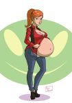 ass axel-rosered ben_10 big_ass big_breasts breasts cleavage female gwen_tennyson pregnant solo rating:Questionable score:9 user:ShadowKing11