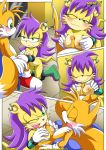 archie_comics bbmbbf happai_birthday miles_"tails"_prower mina_mongoose mobius_unleashed palcomix sega sonic_(series) sonic_the_hedgehog_(series) rating:Explicit score:9 user:losttapes219