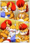 archie_comics bbmbbf happai_birthday miles_"tails"_prower mobius_unleashed palcomix sally_acorn sega sonic_(series) sonic_the_hedgehog_(series) rating:Explicit score:9 user:losttapes219