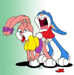  babs_bunny buster_bunny jk tiny_toon_adventures  rating:explicit score:4 user:rule35
