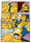 blargsnarf comic dolph_starbeam marge_simpson nelson_muntz the_simpsons yellow_skin rating:Explicit score:13 user:rule35
