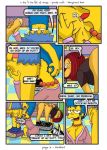 anilingus blargsnarf comic dolph_starbeam marge_simpson nelson_muntz oral the_simpsons yellow_skin rating:Explicit score:17 user:rule35