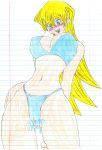 alexis_rhodes alluring asuka_tenjouin bikini blush breasts cameltoe erect_nipples huge_breasts pussy_juice string_bikini uncensored yu-gi-oh! yu-gi-oh!_gx rating:Explicit score:3 user:rule35
