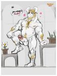 1boy 2d 2d_(artwork) anthro anthro_only arm_support artist_name asgore_dreemurr balls bara beard blonde blonde_hair boner boss_monster caprine closed_eyes color completely_nude completely_nude_male deltarune dialogue digital_media_(artwork) dilf english english_dialogue english_text erection facial_hair floppy_ears flower furry furry_male furry_only goat goat_ears goat_horns hair horns humanoid_genitalia humanoid_penis inviting inviting_to_sex male male_anthro male_nipples male_only mammal mature mature_male monster monster_boy muscular muscular_anthro muscular_male nipples nude nude_anthro nude_male penis plant plant_pot precum profanity smiling solo_anthro solo_male talking talking_to_viewer text thaires third-party_source uncensored undertale undertale_(series) video_game_character video_game_franchise video_games white_body white_fur yellow_hair