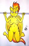  anthro breasts exercise my_little_pony my_little_pony:_friendship_is_magic nipples nude nude_female pegasus pussy rdk spitfire spitfire_(mlp) wonderbolts working_out 