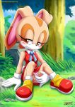  1girl aged_up bbmbbf cream_the_rabbit mobius_unleashed palcomix pussy sega sonic_(series) sonic_the_hedgehog_(series) 