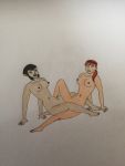  april_o&#039;neil breasts karai nude scissoring teenage_mutant_ninja_turtles tmnt_2012 tribadism 