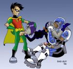  2006 bad_guy_(artist) cyborg dc dc_comics dcau raven_(dc) robin teen_titans 