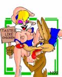 lola_bunny looney_tunes necron99 pussylicking space_jam wile_e._coyote