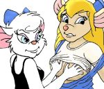  chip_&#039;n_dale_rescue_rangers crossover disney gadget_hackwrench miss_kitty_mouse the_great_mouse_detective 
