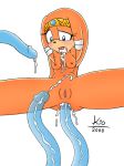  anal kio kio_(artist) sega sonic_(series) sonic_team tentacle tikal_the_echidna 