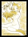  breasts erect_nipples harpie&#039;s_pet_dragon harpie's_pet_dragon harpie_lady nipples nude uncensored yu-gi-oh! 