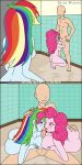 anon anonymous anonymous_artist balls blush breasts equestria_girls my_little_pony nudity older older_female penis penis_grab pink_hair pinkie_pie pinkie_pie_(mlp) rainbow_dash rainbow_dash_(mlp) sex young_adult young_adult_female young_adult_woman
