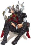  animal_ears arch_angel ark_angel ark_angel_mr branch_(artist) branch_(blackrabbits) clothed_sex empty_eyes final_fantasy final_fantasy_xi futa_on_female futa_with_female futanari futanari_with_female grey_skin mithra multiple_girls penis petite purple_hair red_eyes red_mage sex tail tears uncensored vaginal white_hair 
