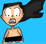 asian asian_female black_hair breasts cartoon_network censored embarrassing heather_(tdi) hourglass_figure solo thick_ass thick_legs thick_thighs total_drama_island