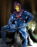 1boy bara blue_body blue_skin filmation he-man_and_the_masters_of_the_universe male male_only masters_of_the_universe muscle penis skeletor skull solo_male