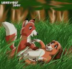  copper_the_hound_dog disney lonewolf the_fox_and_the_hound tod_the_fox 